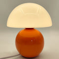 Contemporary Nordic Round Ceramic Glass Table Lamp - 1-Light for Living Room