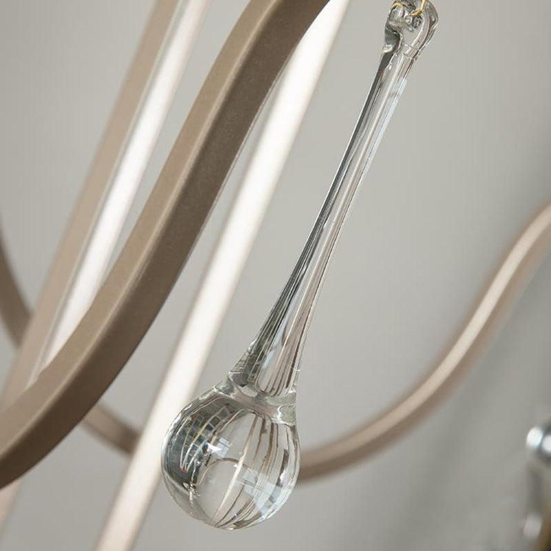 Traditional French Candlestick Iron Crystal Chandelier 6/9-Light for Living Room

Elevate your living space with this stunning traditional French candlestick chandelier. Crafted from durable iron and adorned with elegant crystal accents, this 6/9-light fi