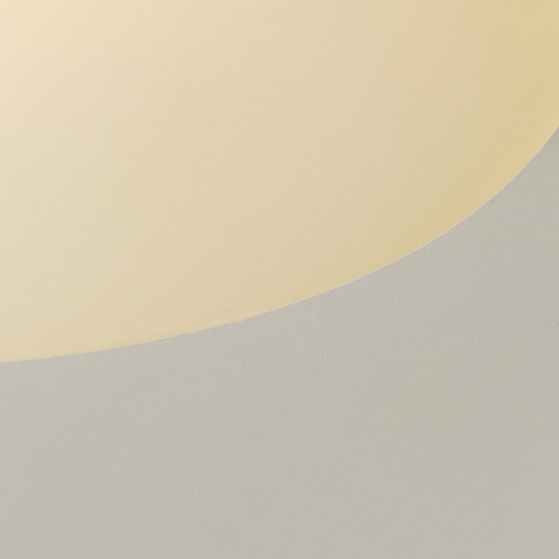 Modern Minimalist Pebble Shape PE LED Ceiling Light for Bedroom Flush Mount