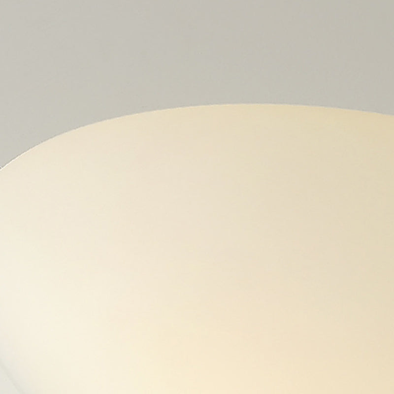 Modern Minimalist Pebble Shape PE LED Ceiling Light for Bedroom Flush Mount