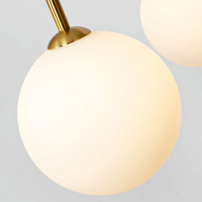 Contemporary Nordic Iron Frame Glass Globe Chandelier - 6/8/12-Light Options for Dining Room 

Illuminate your dining area with our stylish Contemporary Nordic Iron Frame Glass Globe Chandeliers. Available in 6, 8, or 12-light configurations, these modern