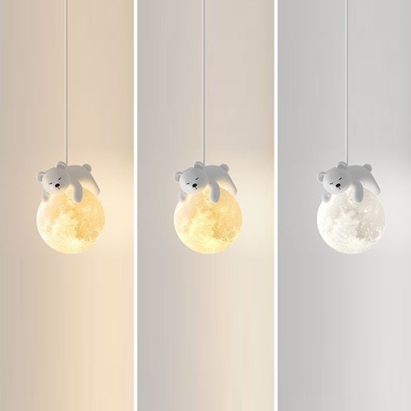 Contemporary Creative Kids Rabbit Bear Animal Iron Resin PLA 1-Light Wall Sconce Lamp Bedroom Nursery Decor Lighting Fixture Fun Playful Design Kids Room Illumination Animal Theme Home Lighting Creative Decor Cute Rabbit Bear Wall Light Children's Room Wa