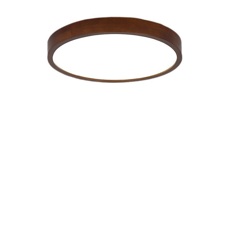 Modern Minimalist Round LED Flush Mount Ceiling Light for Bedroom