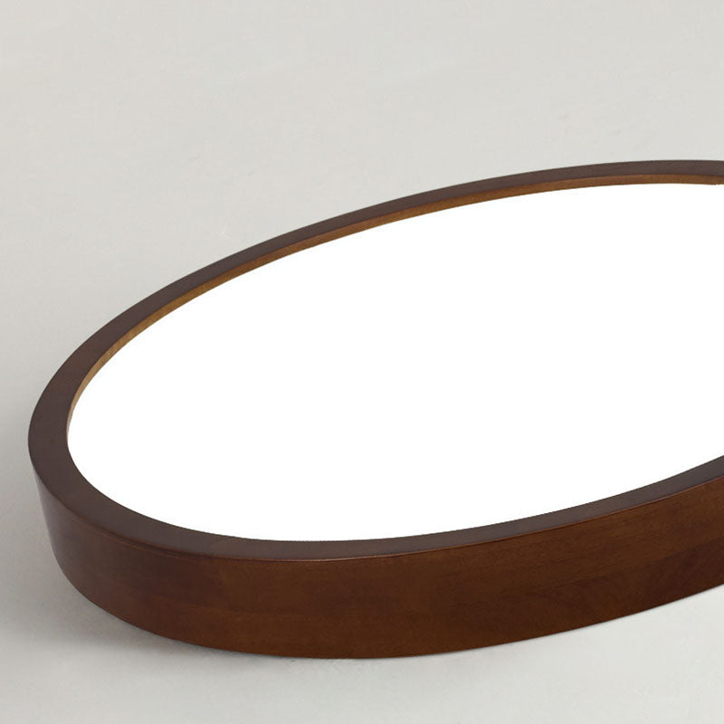 Modern Minimalist Round LED Flush Mount Ceiling Light for Bedroom