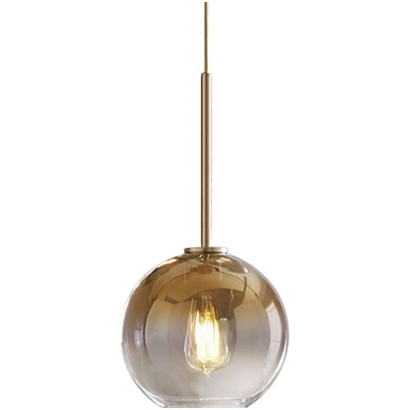 Modern Luxury Gradient Glass Pendant Light for Dining Room