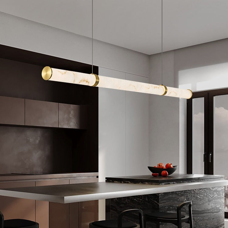 Modern Luxury Iron Faux Dolomite LED Pendant Light for Dining Room

Elevate your dining experience with our Modern Luxury Cylinder Long Textured Iron Faux Dolomite LED Pendant Light. This stunning island light fixture seamlessly combines elegance and func
