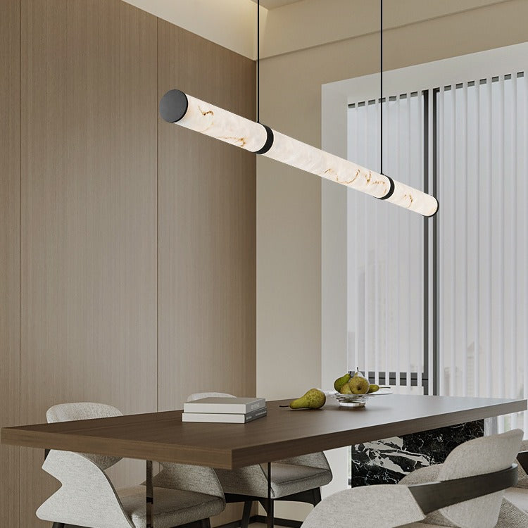 Modern Luxury Iron Faux Dolomite LED Pendant Light for Dining Room

Elevate your dining experience with our Modern Luxury Cylinder Long Textured Iron Faux Dolomite LED Pendant Light. This stunning island light fixture seamlessly combines elegance and func