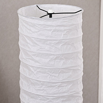 Traditional Japanese Pleated Paper Floor Lamp - 1-Light Column Shade for Home Office

Illuminate your workspace with this elegant Traditional Japanese Pleated Paper Column Shade Floor Lamp. Perfect for adding a serene ambiance to your home office, this 1-