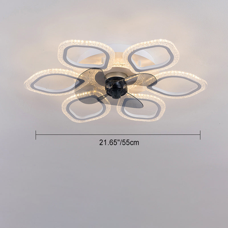 Contemporary Acrylic LED Ceiling Fan Light - Semi-Flush Mount for Bedroom  

Enhance your bedroom with this contemporary simplicity hardware ceiling fan light, featuring a sleek acrylic design and energy-efficient LED lighting. This semi-flush mount fixtu