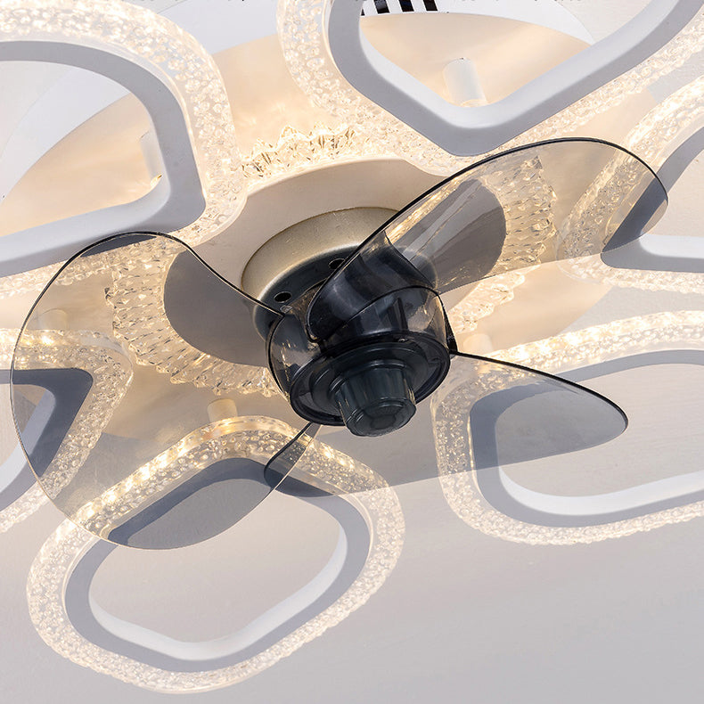 Contemporary Acrylic LED Ceiling Fan Light - Semi-Flush Mount for Bedroom  

Enhance your bedroom with this contemporary simplicity hardware ceiling fan light, featuring a sleek acrylic design and energy-efficient LED lighting. This semi-flush mount fixtu