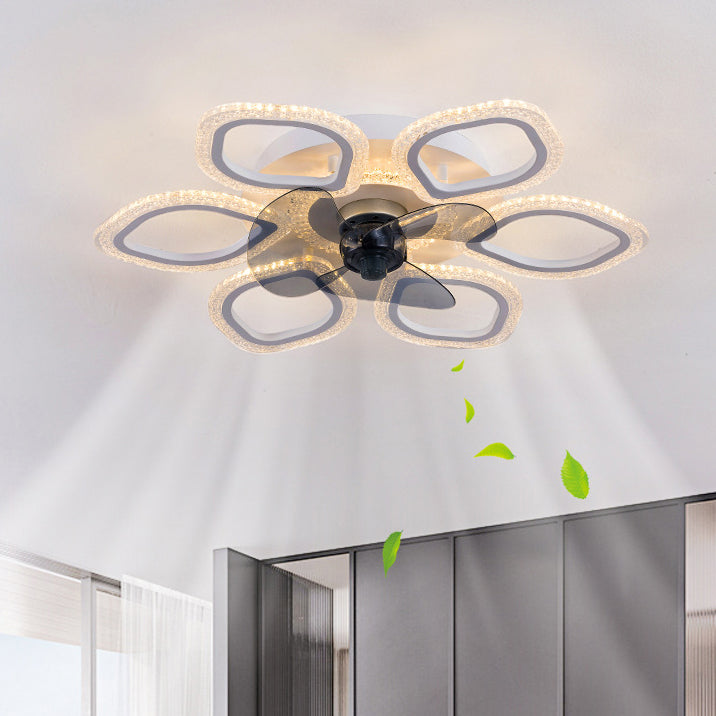 Contemporary Acrylic LED Ceiling Fan Light - Semi-Flush Mount for Bedroom  

Enhance your bedroom with this contemporary simplicity hardware ceiling fan light, featuring a sleek acrylic design and energy-efficient LED lighting. This semi-flush mount fixtu