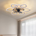 Contemporary Acrylic LED Ceiling Fan Light - Semi-Flush Mount for Bedroom  

Enhance your bedroom with this contemporary simplicity hardware ceiling fan light, featuring a sleek acrylic design and energy-efficient LED lighting. This semi-flush mount fixtu