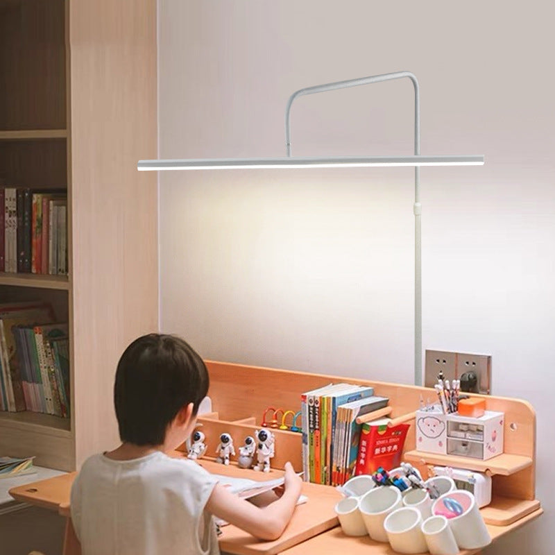 Modern Minimalist Linear Iron LED Floor Lamp for Living Room Reading