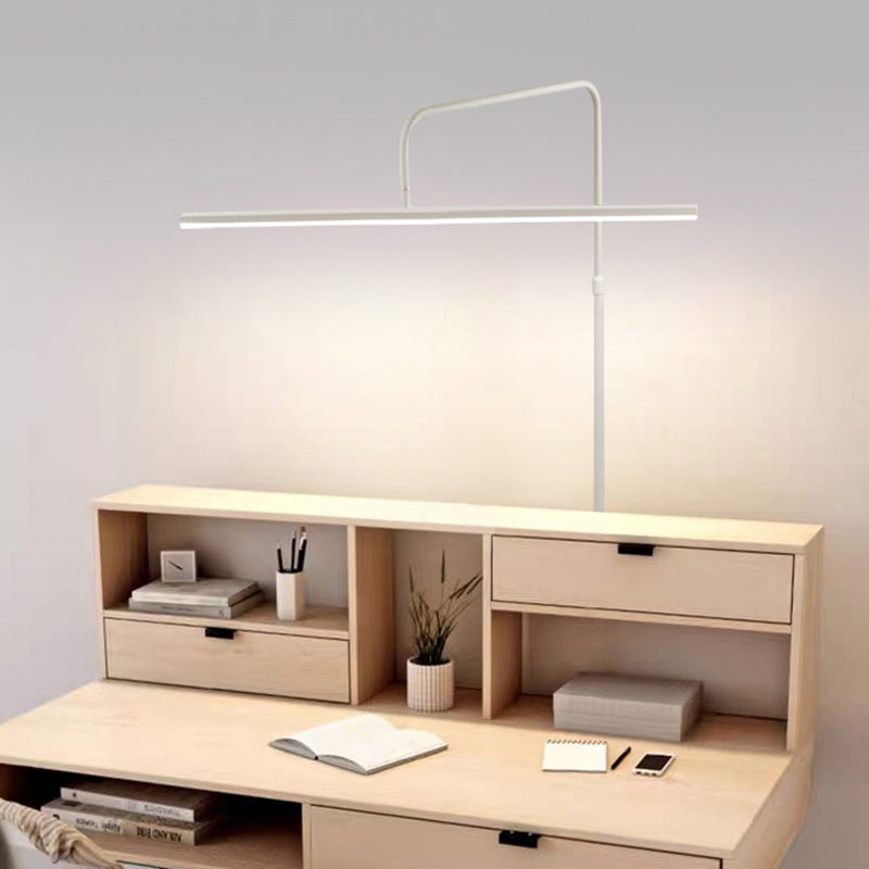 Modern Minimalist Linear Iron LED Floor Lamp for Living Room Reading