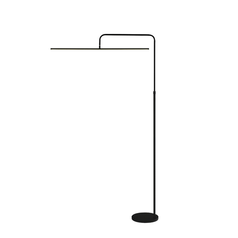 Modern Minimalist Linear Iron LED Floor Lamp for Living Room Reading