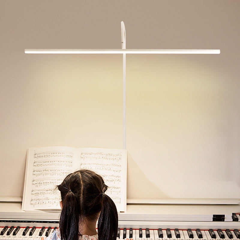 Modern Minimalist Linear Iron LED Floor Lamp for Living Room Reading