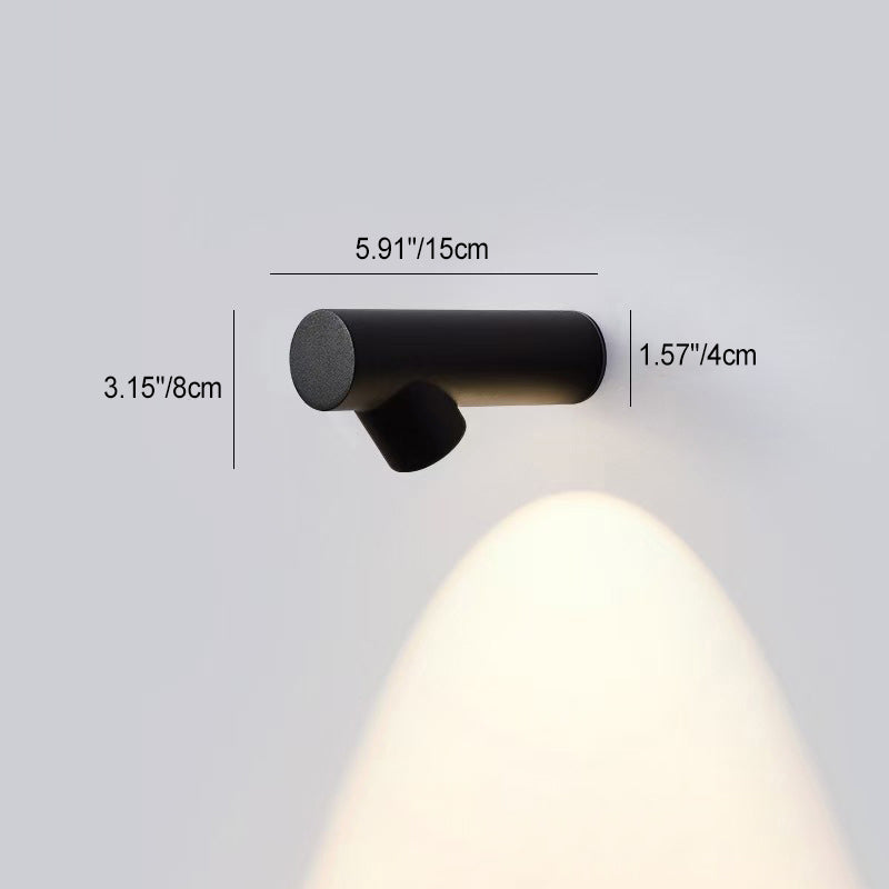 Modern Minimalist Bamboo Knot LED Waterproof Outdoor Wall Sconce for Patio
