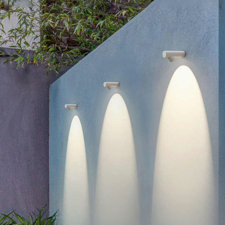 Modern Minimalist Bamboo Knot LED Waterproof Outdoor Wall Sconce for Patio