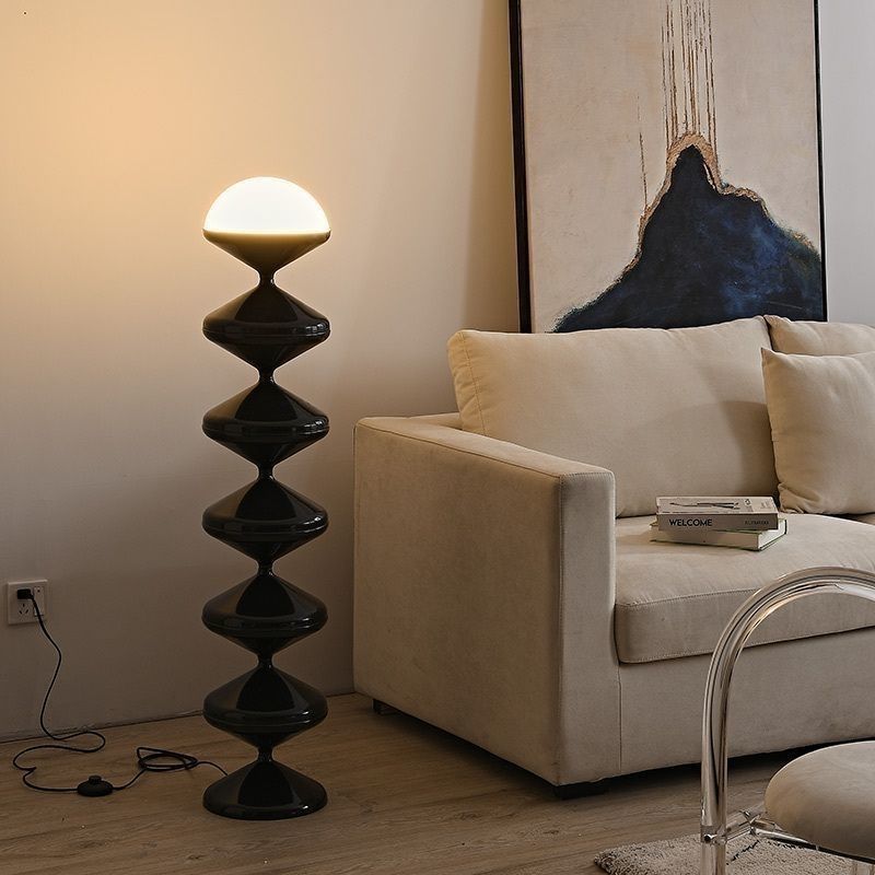Traditional French Gourd Iron Acrylic Floor Lamp for Living Room  

Illuminate your living space with this exquisite Traditional French Gourd Iron Acrylic Floor Lamp. Designed to enhance your decor, this 1-light standing lamp features a stunning gourd sha