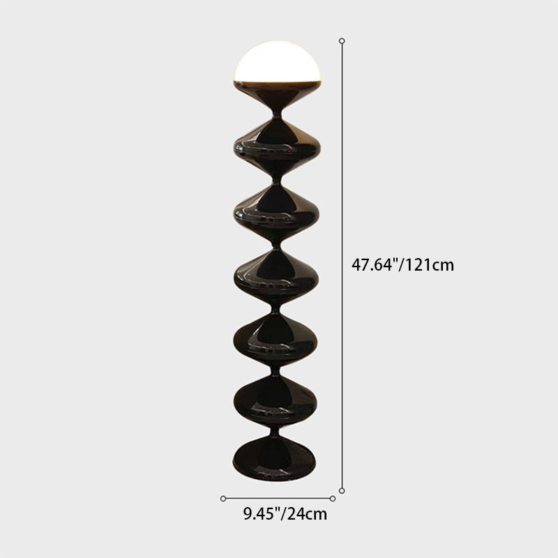 Traditional French Gourd Iron Acrylic Floor Lamp for Living Room  

Illuminate your living space with this exquisite Traditional French Gourd Iron Acrylic Floor Lamp. Designed to enhance your decor, this 1-light standing lamp features a stunning gourd sha