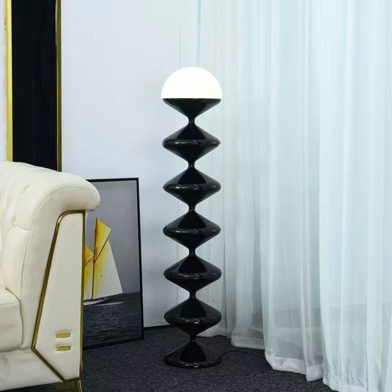 Traditional French Gourd Iron Acrylic Floor Lamp for Living Room  

Illuminate your living space with this exquisite Traditional French Gourd Iron Acrylic Floor Lamp. Designed to enhance your decor, this 1-light standing lamp features a stunning gourd sha