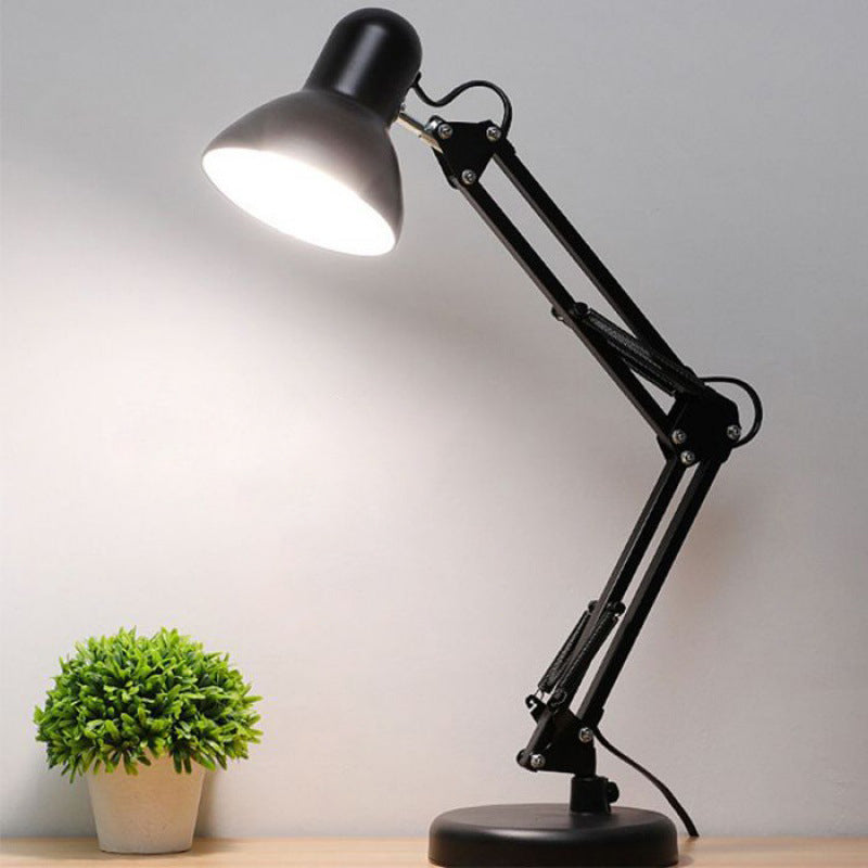 Contemporary Nordic Adjustable Iron Table Lamp - 1-Light Design for Bedroom