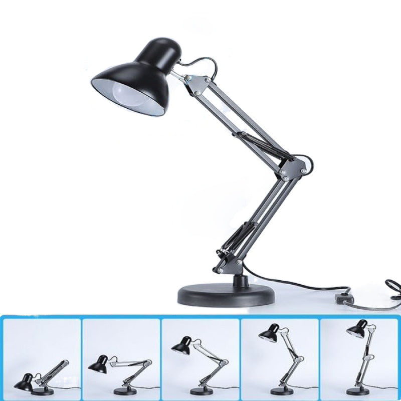 Contemporary Nordic Adjustable Iron Table Lamp - 1-Light Design for Bedroom