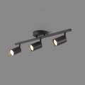 Contemporary Iron Aluminum 3/4/5-Light Adjustable Track Spotlight Semi-Flush Mount Ceiling Light for Living Room