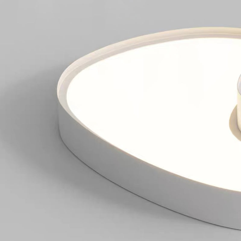 Contemporary Cobblestone Acrylic LED Flush Mount Ceiling Light for Living Room
