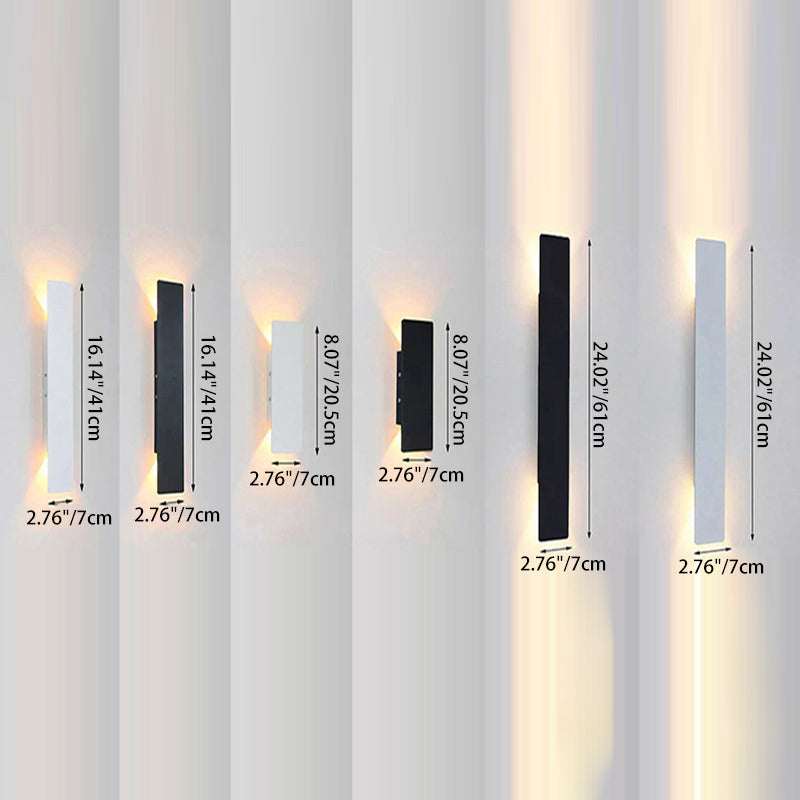 Modern Minimalist LED Waterproof Wall Sconce for Outdoor Patio