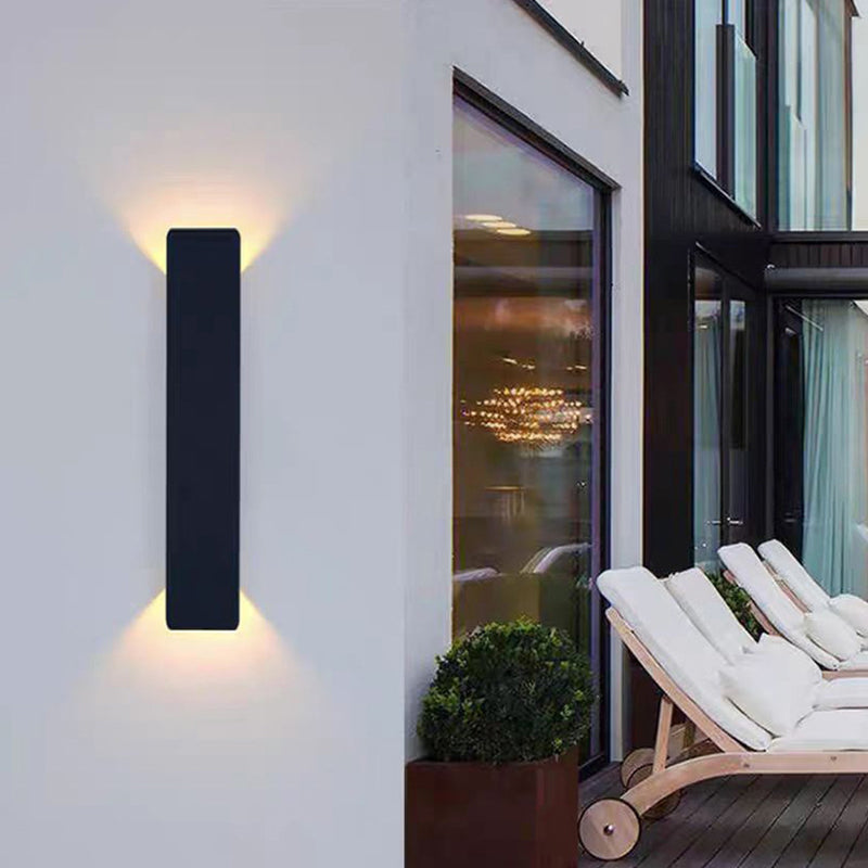 Modern Minimalist LED Waterproof Wall Sconce for Outdoor Patio