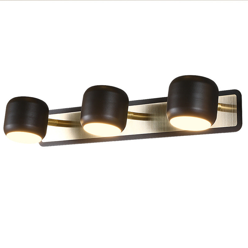 Modern Simplicity LED Wall Sconce Bathroom Mirror Light Cylinder Design