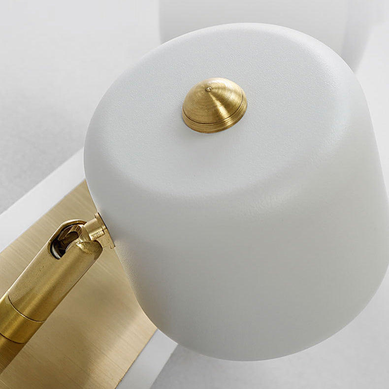 Modern Simplicity LED Wall Sconce Bathroom Mirror Light Cylinder Design