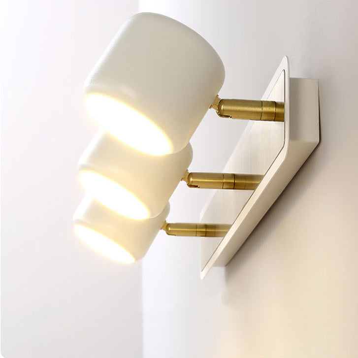 Modern Simplicity LED Wall Sconce Bathroom Mirror Light Cylinder Design