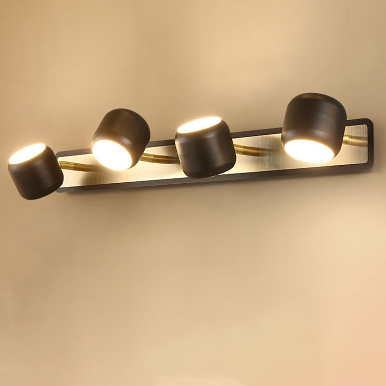 Modern Simplicity LED Wall Sconce Bathroom Mirror Light Cylinder Design
