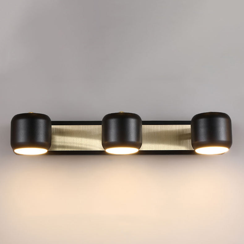 Modern Simplicity LED Wall Sconce Bathroom Mirror Light Cylinder Design