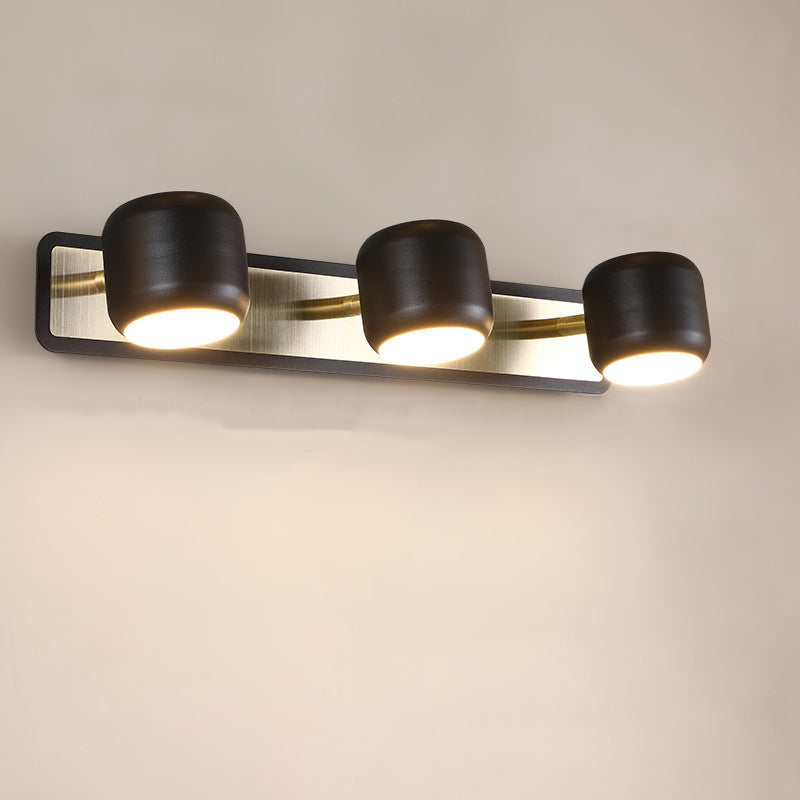 Modern Simplicity LED Wall Sconce Bathroom Mirror Light Cylinder Design
