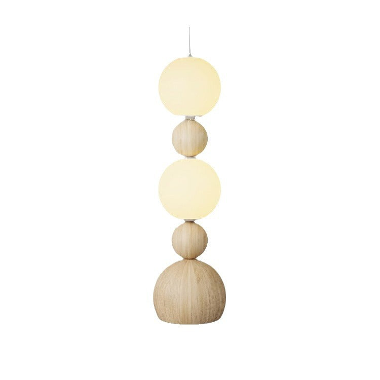 Contemporary Scandinavian Iron LED Floor Lamp with Spherical Shade for Living Room