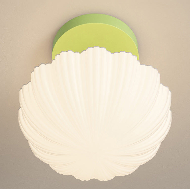 Contemporary Scandinavian Cream Flower Semi-Flush Ceiling Light for Bedroom

Illuminate your space with this stunning contemporary Scandinavian cream flower round oval semi-flush mount ceiling light. Perfect for bedrooms, this 1-light fixture combines ele