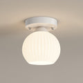 Contemporary Scandinavian Cream Flower Semi-Flush Ceiling Light for Bedroom

Illuminate your space with this stunning contemporary Scandinavian cream flower round oval semi-flush mount ceiling light. Perfect for bedrooms, this 1-light fixture combines ele