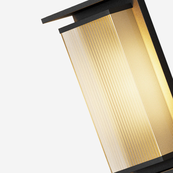 Modern Minimalist Waterproof Stainless Steel LED Outdoor Wall Sconce Lamp