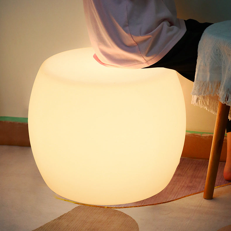 Modern Minimalist Drum LED Floor Lamp for Bedroom Decor