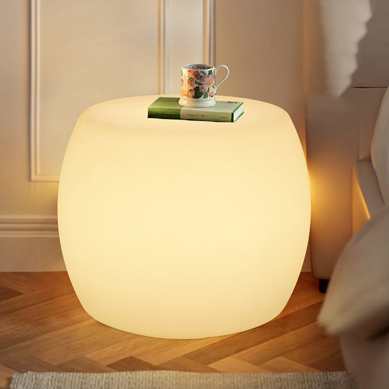 Modern Minimalist Drum LED Floor Lamp for Bedroom Decor