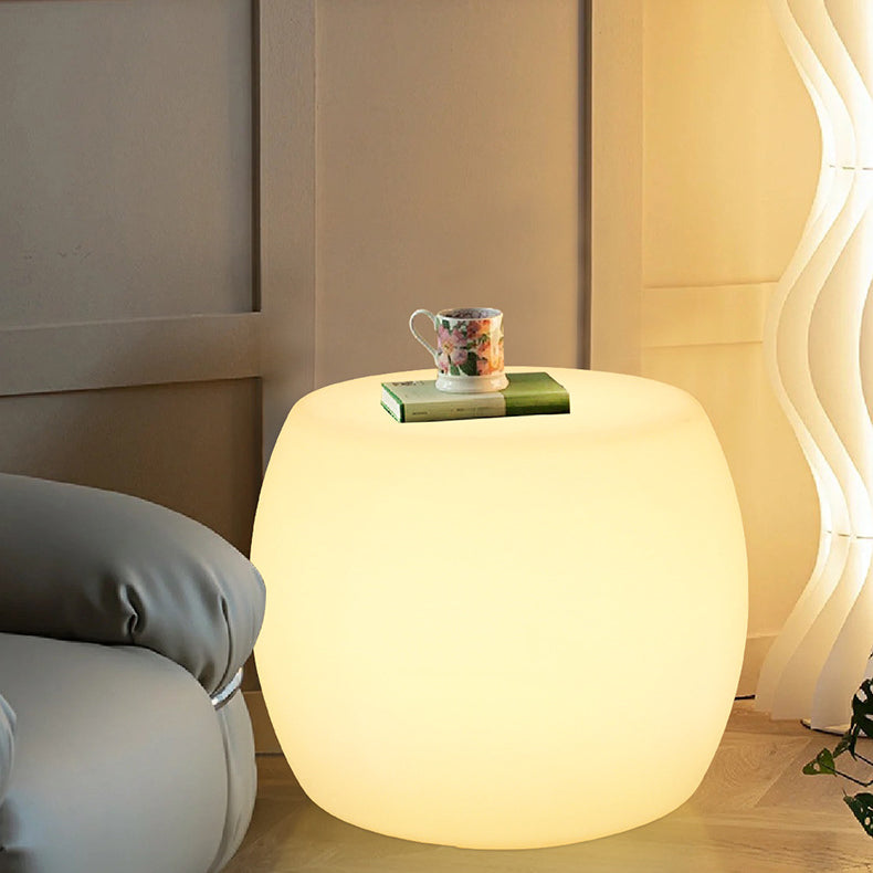 Modern Minimalist Drum LED Floor Lamp for Bedroom Decor