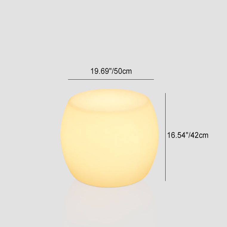 Modern Minimalist Drum LED Floor Lamp for Bedroom Decor
