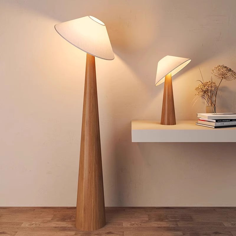 Traditional Vintage Cone Fabric Iron Floor Lamp - 1-Light for Living Room 

Illuminate your living room with this elegant traditional vintage cone fabric iron floor lamp. Featuring a stylish design, this 1-light standing lamp complements various decor sty