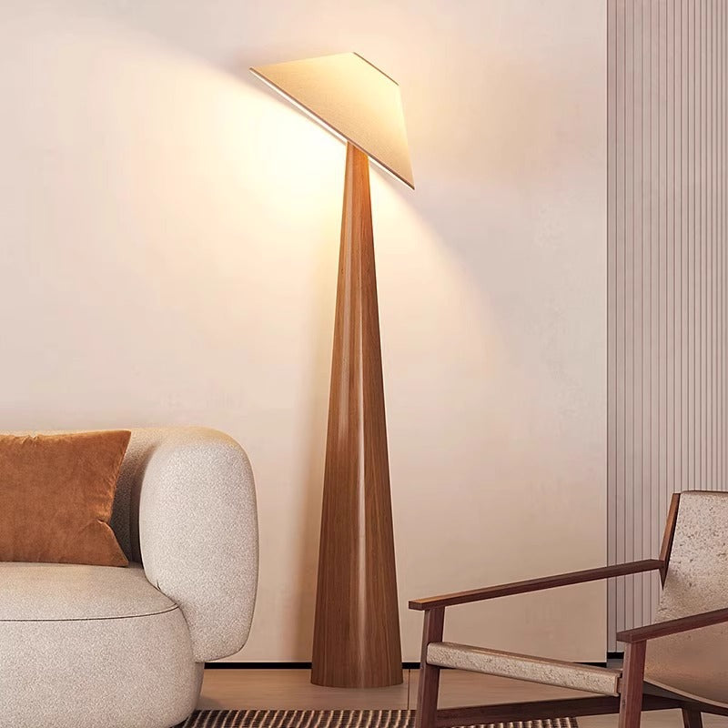 Traditional Vintage Cone Fabric Iron Floor Lamp - 1-Light for Living Room 

Illuminate your living room with this elegant traditional vintage cone fabric iron floor lamp. Featuring a stylish design, this 1-light standing lamp complements various decor sty