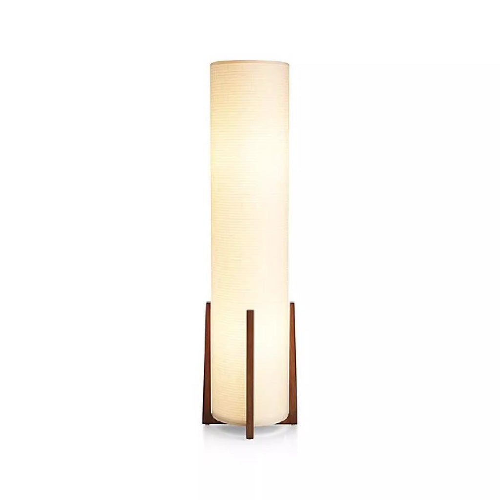 Traditional Japanese Cylinder Floor Lamp - Wood 1-Light Design for Living Room

Illuminate your living space with this Traditional Japanese Cylinder Floor Lamp, featuring a beautiful wood frame and a single light source. Perfect for creating a warm and in