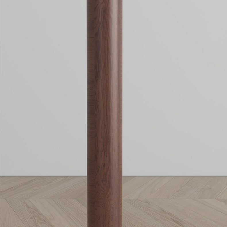 Traditional French Cone Iron Fabric Wood Floor Lamp - 3-Light Design for Bedroom