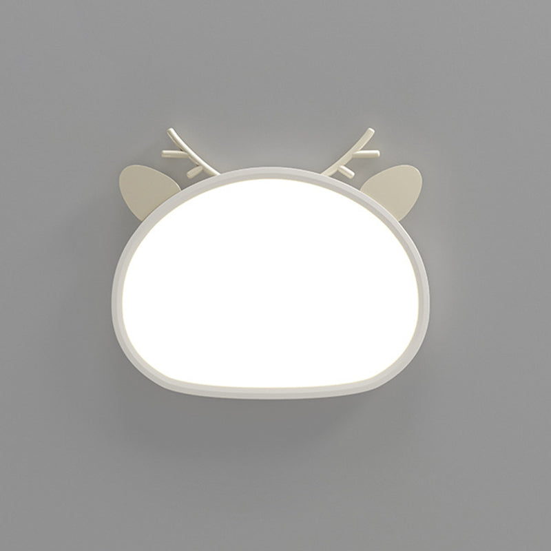 Children's Room LED Ceiling Light Cute Animal Design Nursery Ceiling Lamp Kids Bedroom Lighting Playroom Decor Animal-Themed Light Fixture Soft Glow Adjustable Brightness Creative Ceiling Light for Kids Safe Energy Efficient Decorative Ceiling Lights for
